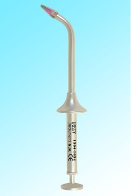 AMALGAM CARRIER 80° WITH METAL TIP 1.5 MM MULTI COLOR COATED