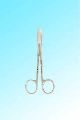 GOLDMAN-FOX SCISSOR CURVED 130MM