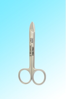 CROWN & GOLD SCISSORS STRAIGHTONE BLADE SERRATED