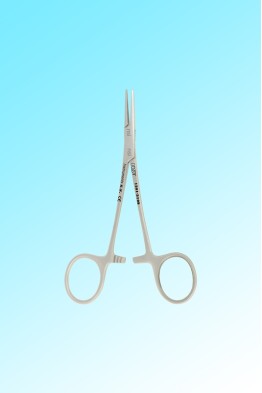 HALSTED-MOSQUITO HEMOSTAT FORCEPS STRAIGHT FINE TIP 130MM