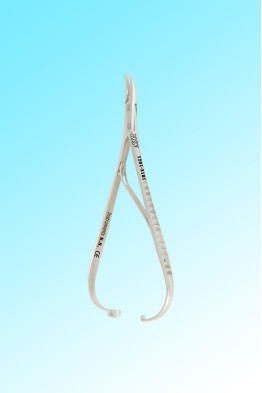 MATHIEU NEEDLE HOLDER 140MM CURVED