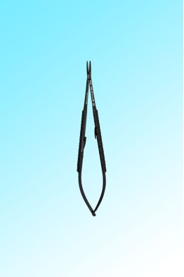 CASTROVIEJO NEEDLE HOLDER WITH TUNGSTEN INSERTS STRAIGHT 140MM
